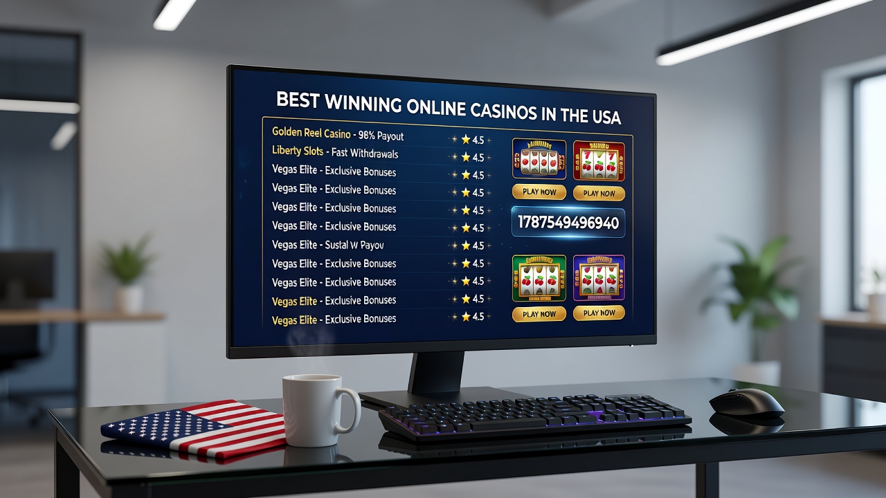 Illustration of secure transaction flows and verified payout timelines featured on leading US online casino sites