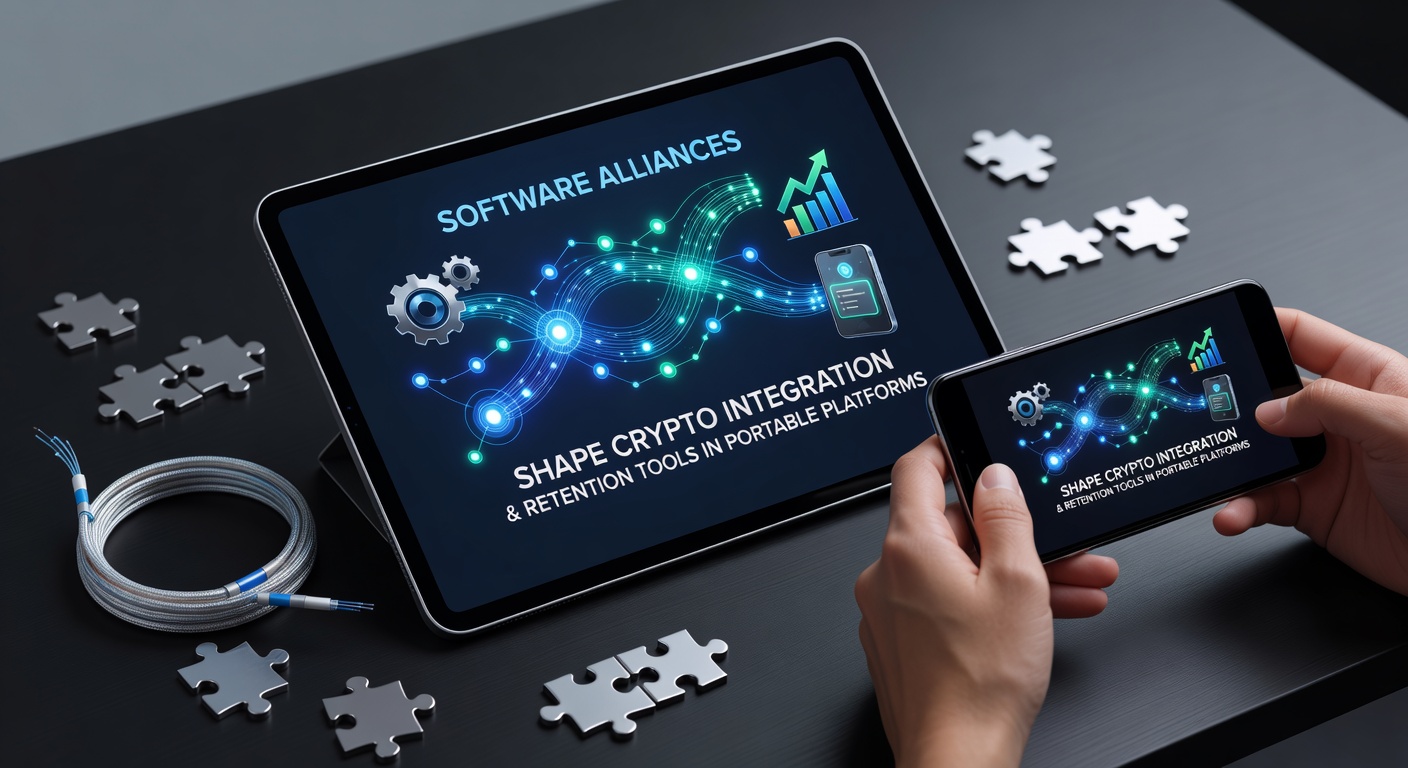 Software partnerships enabling seamless crypto features on mobile devices and portable platforms